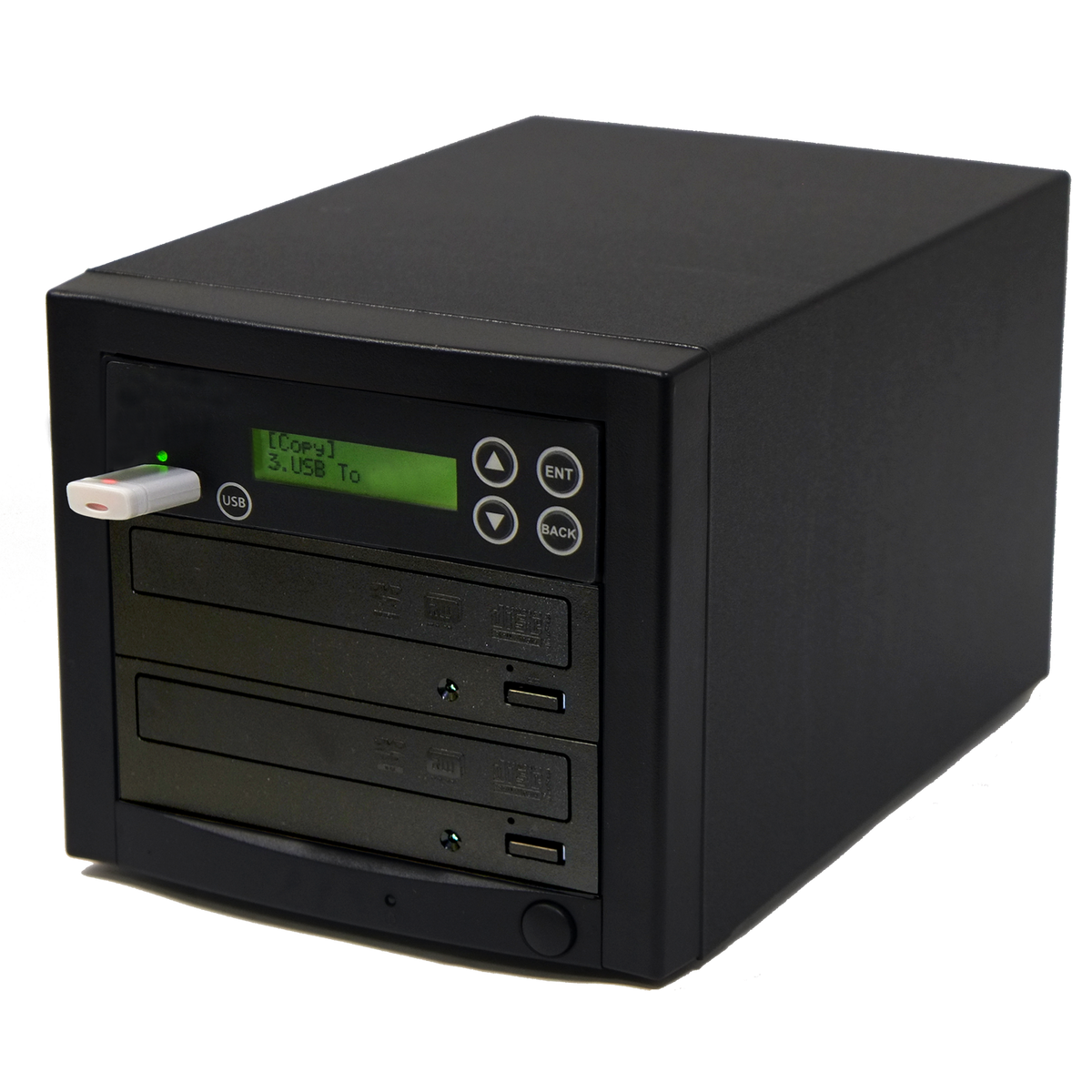EZ Dupe Media Maven 1 to 1 USB & Disc to DVD/CD Duplicator D901