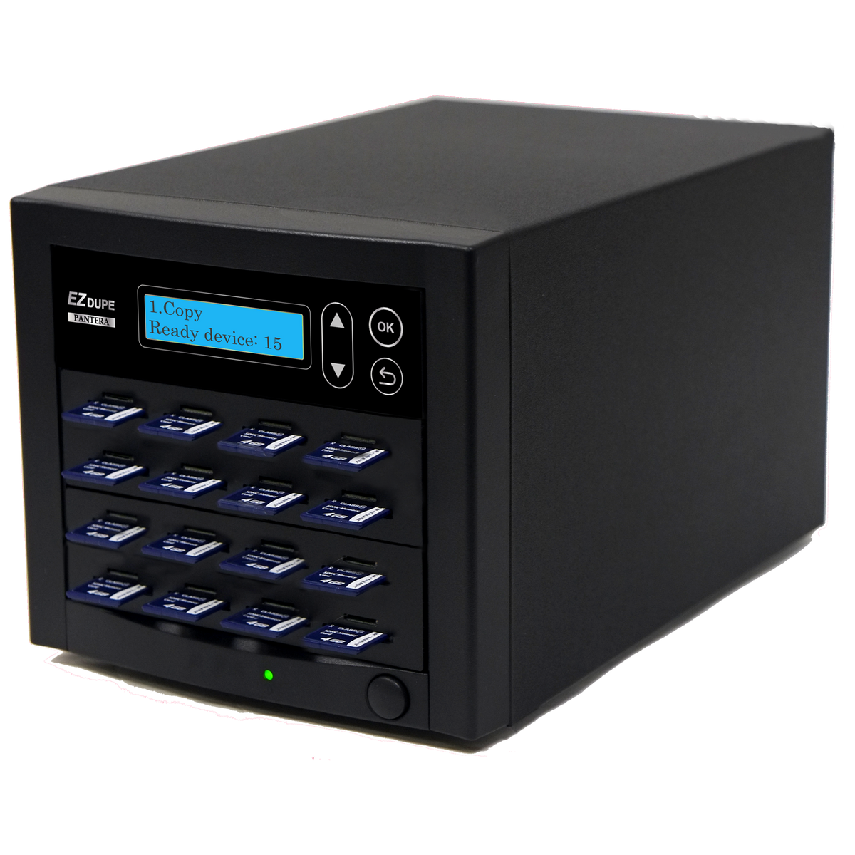 SD TF Card Duplicator 1 to 16 Standalone SD Card Copier with Log Report  Prevent Deleting Bulk Copies - China SD/TF Card Duplicator Drive Duplicator  and 1-16 Targets Big Capacity Duplicator price