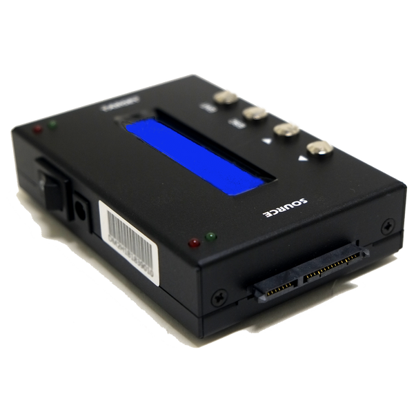 EZ Dupe HDmini 1 to 1 Hard Drive Duplicator - 2.5" & 3.5" SATA HDD / SSD Cloner (DM-HS0-2H1B)