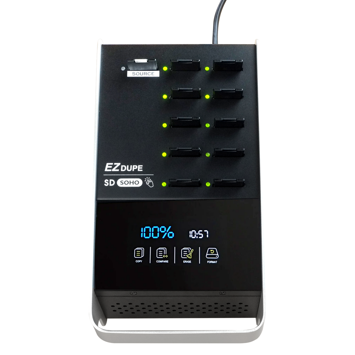 EZ Dupe 1 to 10 SD Duplicator - Multiple MicroSD Micro Secure EZ Dupe 1 to 10 SD Duplicator - Multiple MicroSD Micro Secure