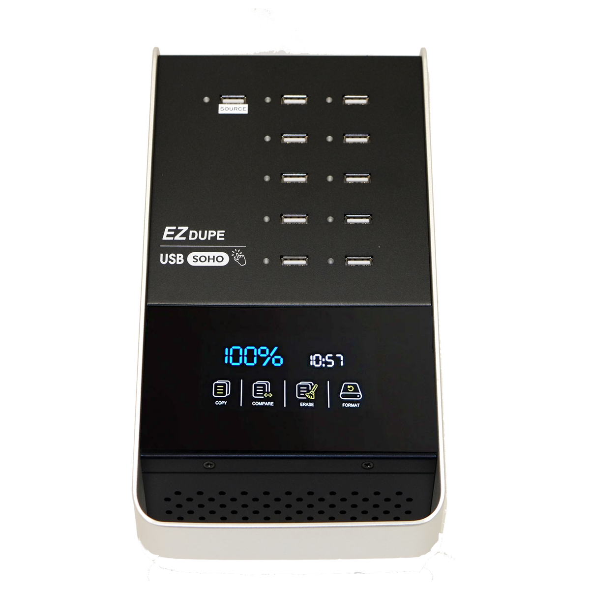 EZ Dupe 1:9 Portable USB Duplicator 2GB/Min - Flash Drive Copy