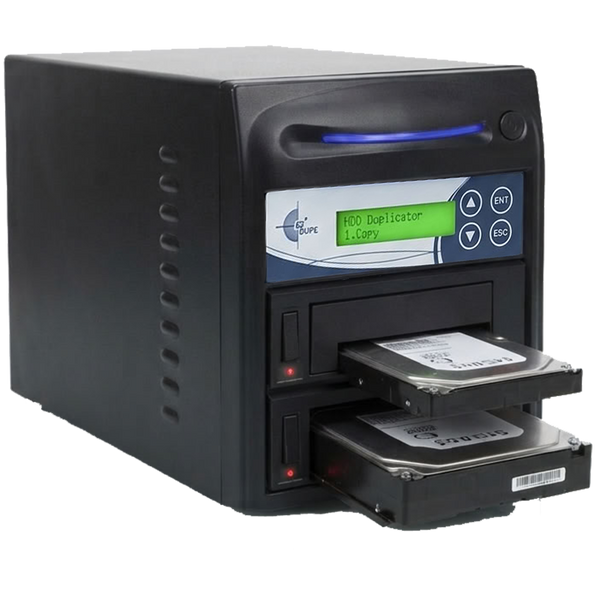 EZ Dupe 1 to 1 SATA Hard Drive / SSD Duplicator & Sanitizer -  HDD Cloner 36GB/Min