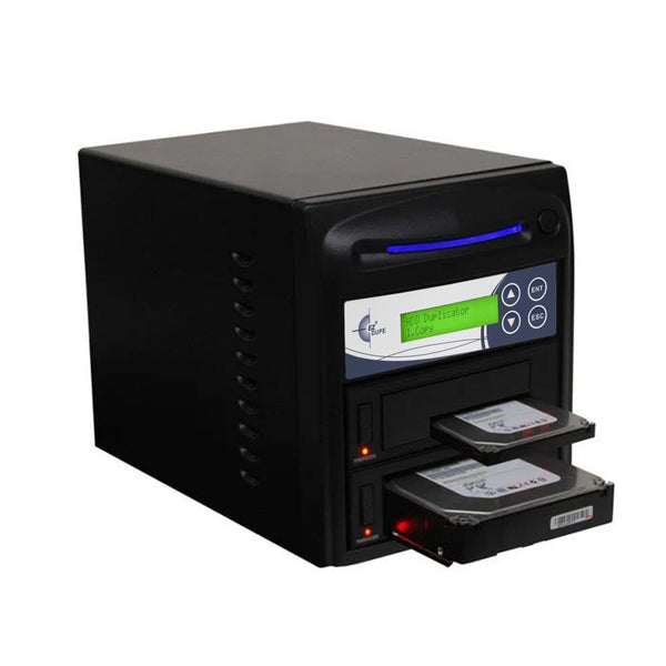 EZ Dupe 1 to 1 SATA Hard Drive / SSD Duplicator & Sanitizer - HD Leopardo HDD Cloner 18GB/Min