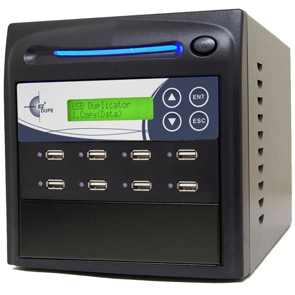 EZ Dupe 1 to 7 USB Duplicator - Flash Media Storage Cloner & Eraser (DoD Compliant) USB Pantera
