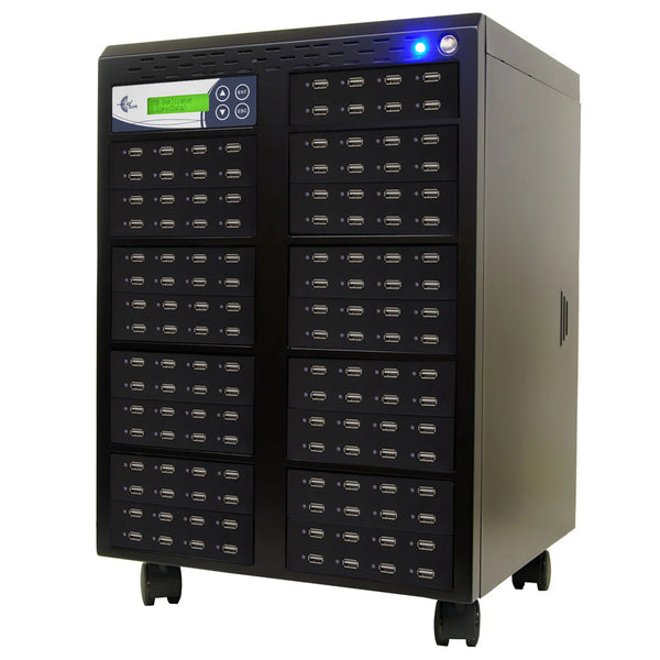 EZ Dupe 1 to 135 USB 3.0 / 3.1 Type-A Duplicator - Flash Media Storage Cloner & DoD Eraser (100MB/sec)