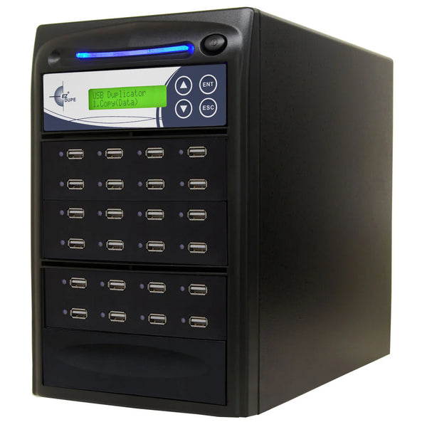 EZ Dupe 1 to 23 USB Duplicator - Flash Media Storage Cloner & Eraser (DoD Compliant) USB Pantera