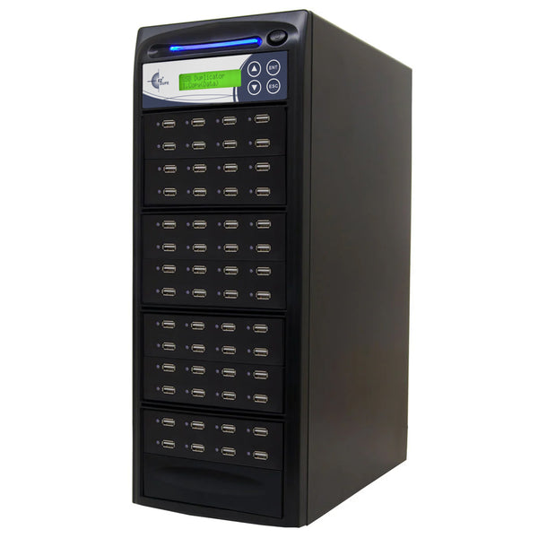EZ Dupe 1 to 55 USB 3.0 / 3.1 Type-A Duplicator - Flash Media Storage Cloner & DoD Eraser (100MB/sec)