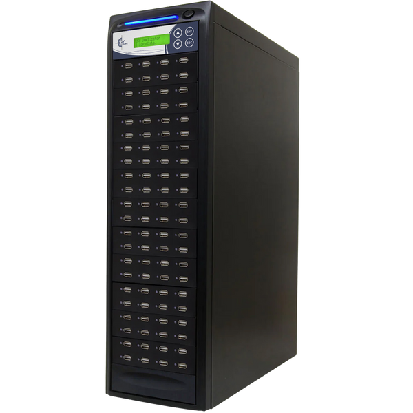 EZ Dupe 1 to 95 USB 3.0 / 3.1 Type-A Duplicator - Flash Media Storage Cloner & DoD Eraser (100MB/sec)