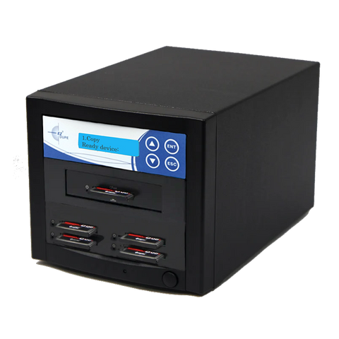 EZ Dupe 1 to 4 CFast Duplicator - CompastFAST Storage Card Cloner & Eraser 9GB/Min (CFAST Pantera)