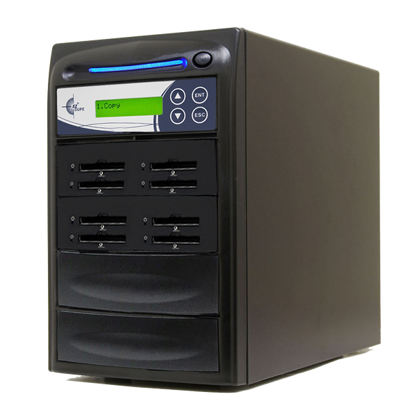 EZ Dupe 1 to 7 CFast Duplicator - CompastFAST Cloner & Eraser 36GB/Min (CFAST Leopardo)