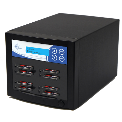 EZ Dupe 1 to 7 CFast Duplicator - CompastFAST Storage Card Cloner & Eraser 9GB/Min (CFAST Pantera)