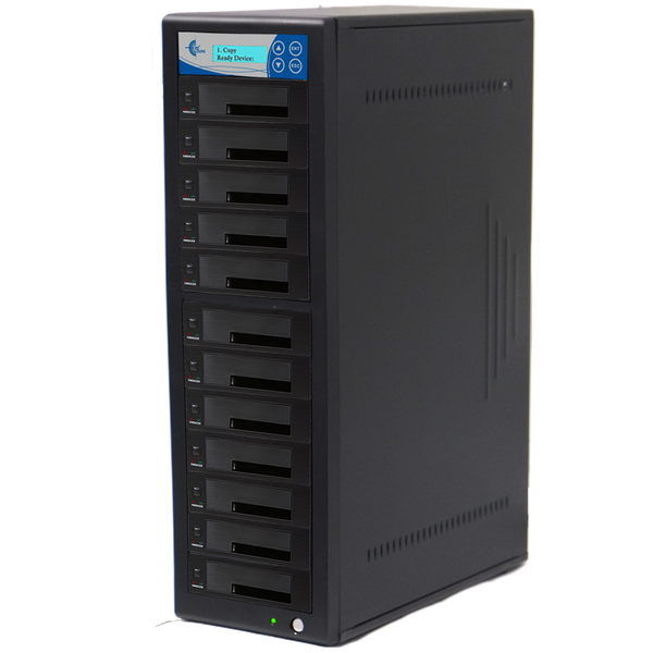 EZ Dupe 1 to 11 SATA Hard Drive / SSD Duplicator & Sanitizer - HD Pantera HDD Cloner 9GB/Min