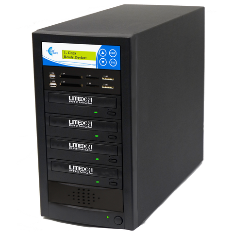 EZ Dupe 1 to 4 Media Mirror Duplicator - USB / SD / CF to DVD / BD EZ Dupe 1 to 4 Media Mirror Duplicator - USB / SD / CF to DVD / BD