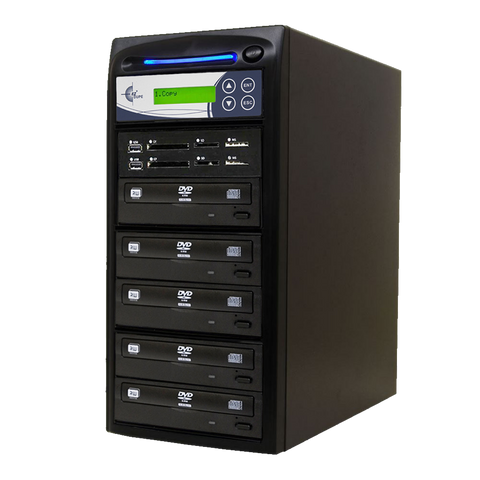 EZ Dupe 1 to 1 Media Mirror Plus Duplicator - USB / SD / CF to