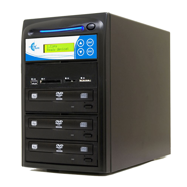 EZ Dupe Media Mirror Duplicator -  Flash Media / Disc to Disc (1 to 2)