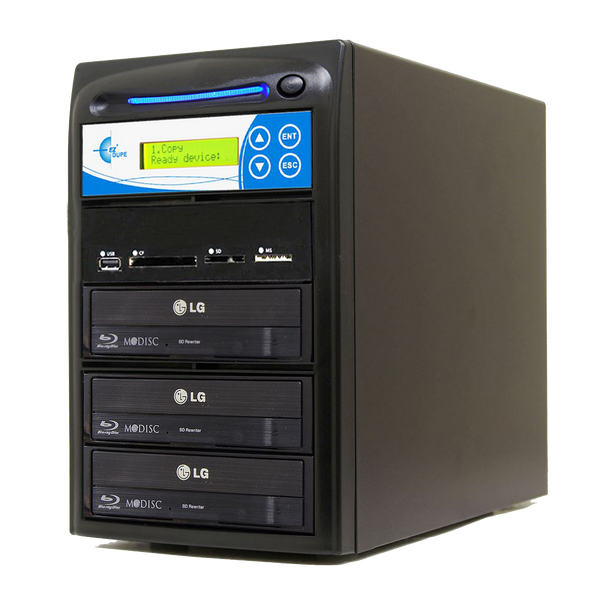 EZ Dupe Media Mirror Duplicator -  Flash Media / Disc to Disc (1 to 2)