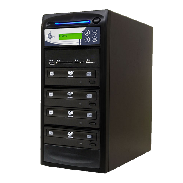 EZ Dupe Media Mirror Duplicator -  Flash Media / Disc to Disc (1 to 3)