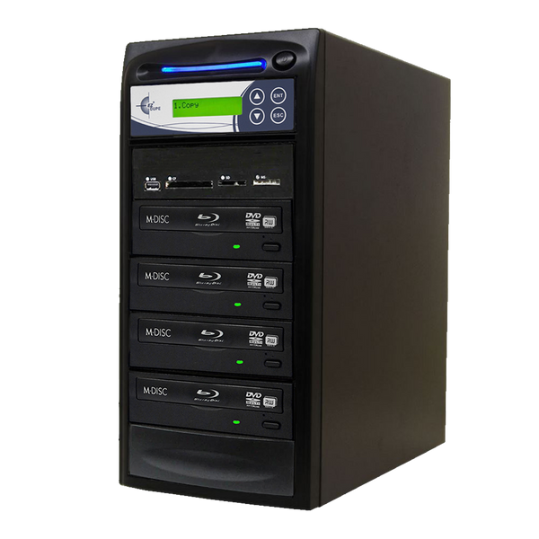 EZ Dupe Media Mirror Duplicator -  Flash Media / Disc to Disc (1 to 3)