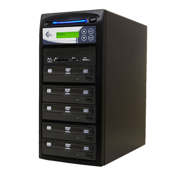EZ Dupe Media Mirror Duplicator -  Flash Media / Disc to Disc (1 to 4)