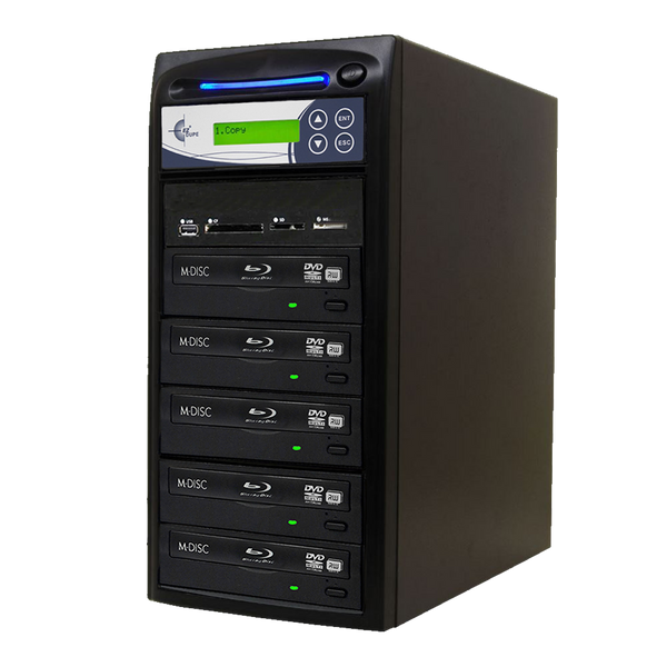 EZ Dupe Media Mirror Duplicator -  Flash Media / Disc to Disc (1 to 4)