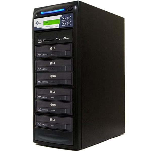 EZ Dupe Media Mirror Duplicator - Flash Media / Disc to Disc (1 to 5)