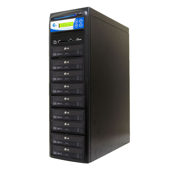 EZ Dupe Media Mirror Duplicator - Flash Media / Disc to Disc (1 to 8)