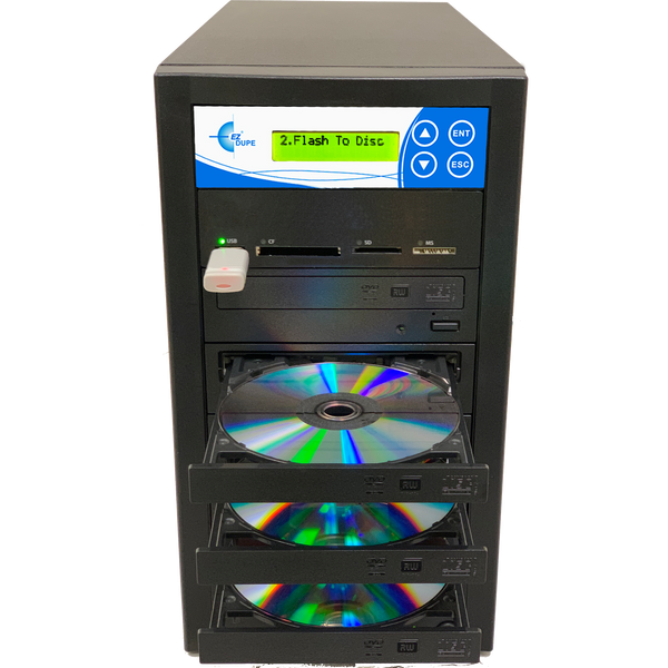 EZ Dupe Media Mirror Duplicator - Flash Media / Disc to Disc (1 to 8)