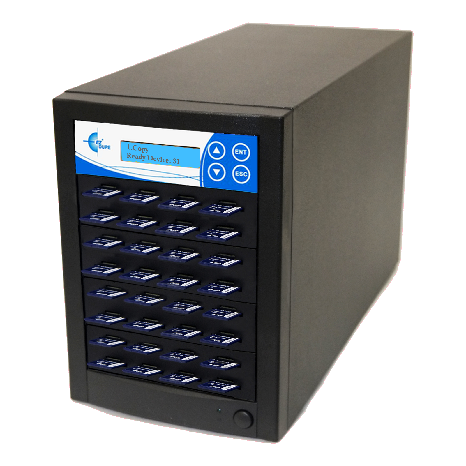 EZ Dupe Pantera 1 to 23 SD / MicroSD / TF Duplicator & Eraser (DoD Compliant)