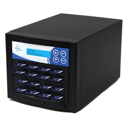 EZ Dupe Pantera 1 to 15 SD / MicroSD / TF Duplicator & Eraser (DoD Compliant)