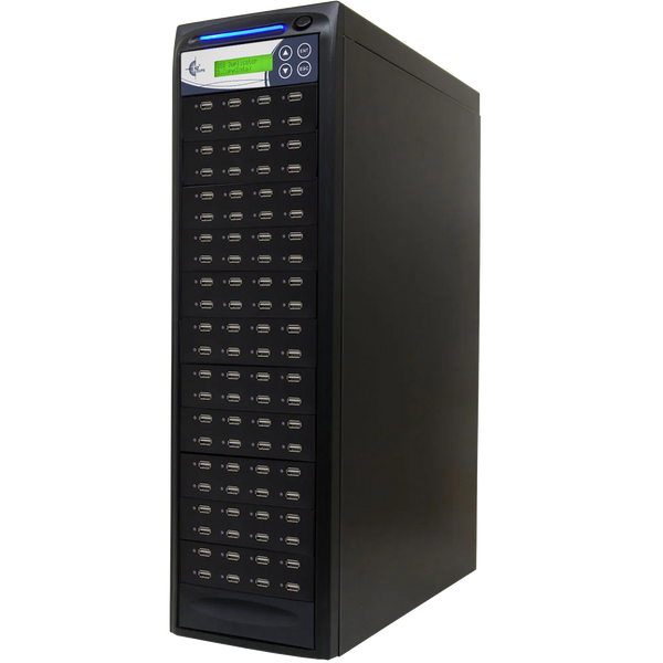 EZ Dupe 1 to 87 USB 3.0 / 3.1 Type-A Duplicator - Flash Media Storage Cloner & DoD Eraser (100MB/sec)