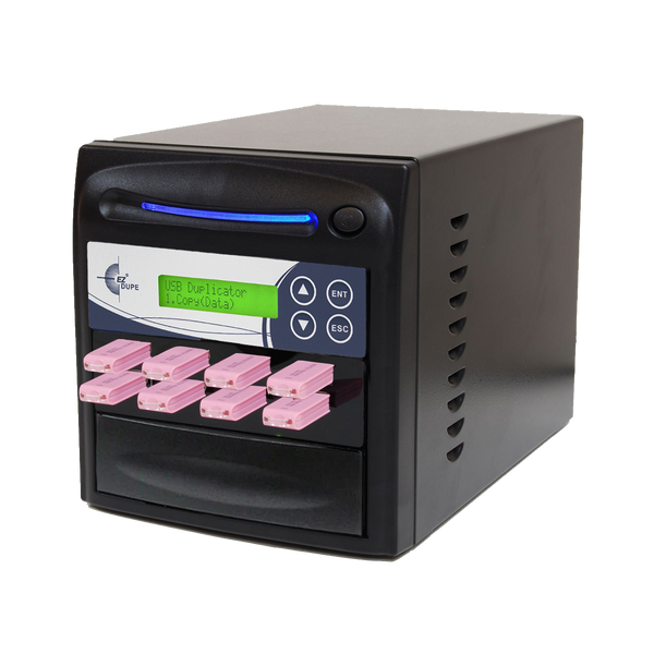 EZ Dupe 1 to 7 USB Duplicator - Flash Media Storage Cloner & Eraser (DoD Compliant) USB Pantera