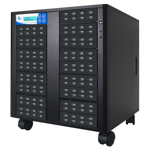 EZ Dupe 1 to 135 USB 3.0 / 3.1 Type-A Duplicator - Flash Media Storage Cloner & DoD Eraser (100MB/sec)