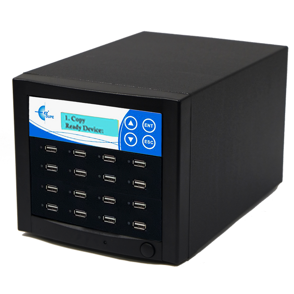 EZ Dupe 1 to 15 USB Duplicator - Flash Media Storage Cloner & Eraser (DoD Compliant) USB Pantera