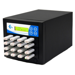 EZ Dupe Xtreme USB Duplicator - 1 to 15 Flash Media Storage Cloner EZDXUSB15T (3 year Warranty)