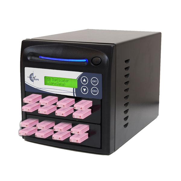 EZ Dupe 1 to 15 USB Duplicator - Flash Media Storage Cloner & Eraser (DoD Compliant) USB Pantera
