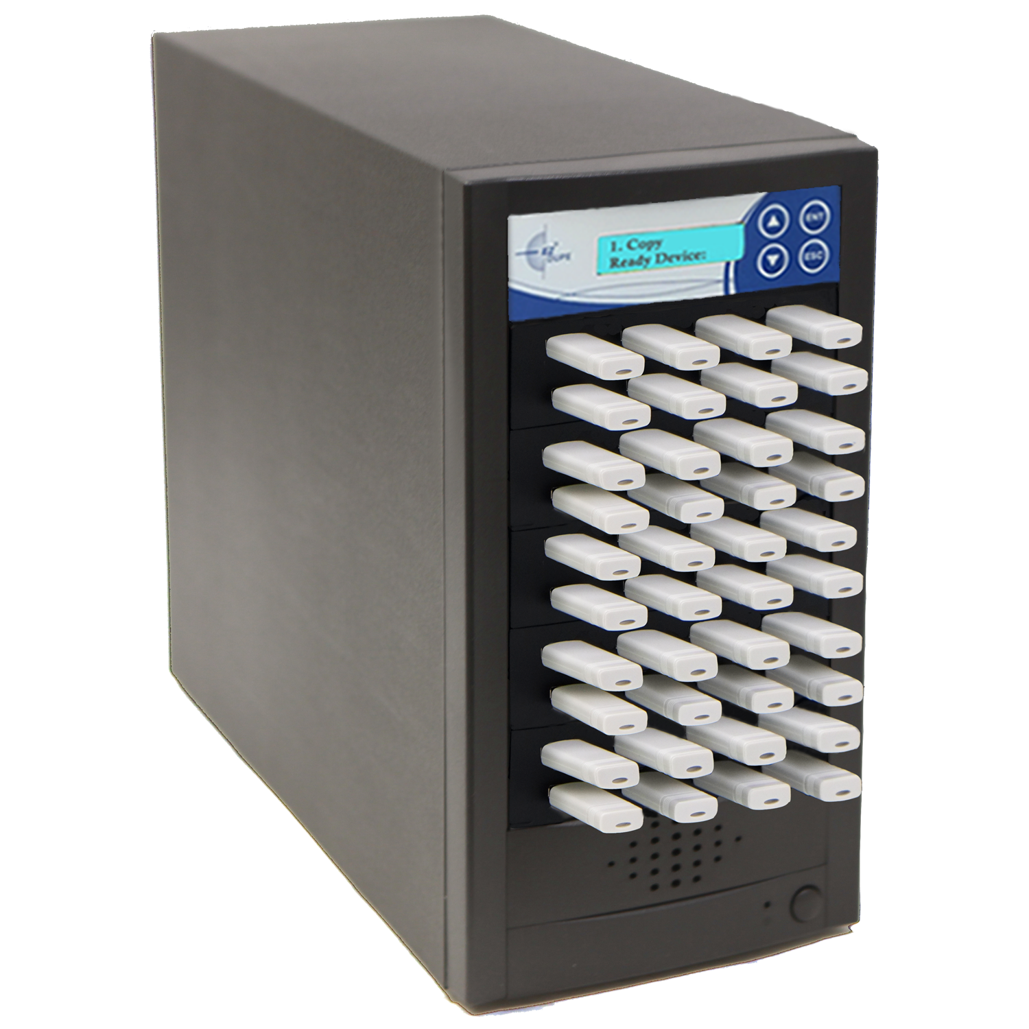 EZ Dupe 1 to 39 USB Duplicator - Flash Media Storage Cloner & Eraser (DoD Compliant) USB Pantera