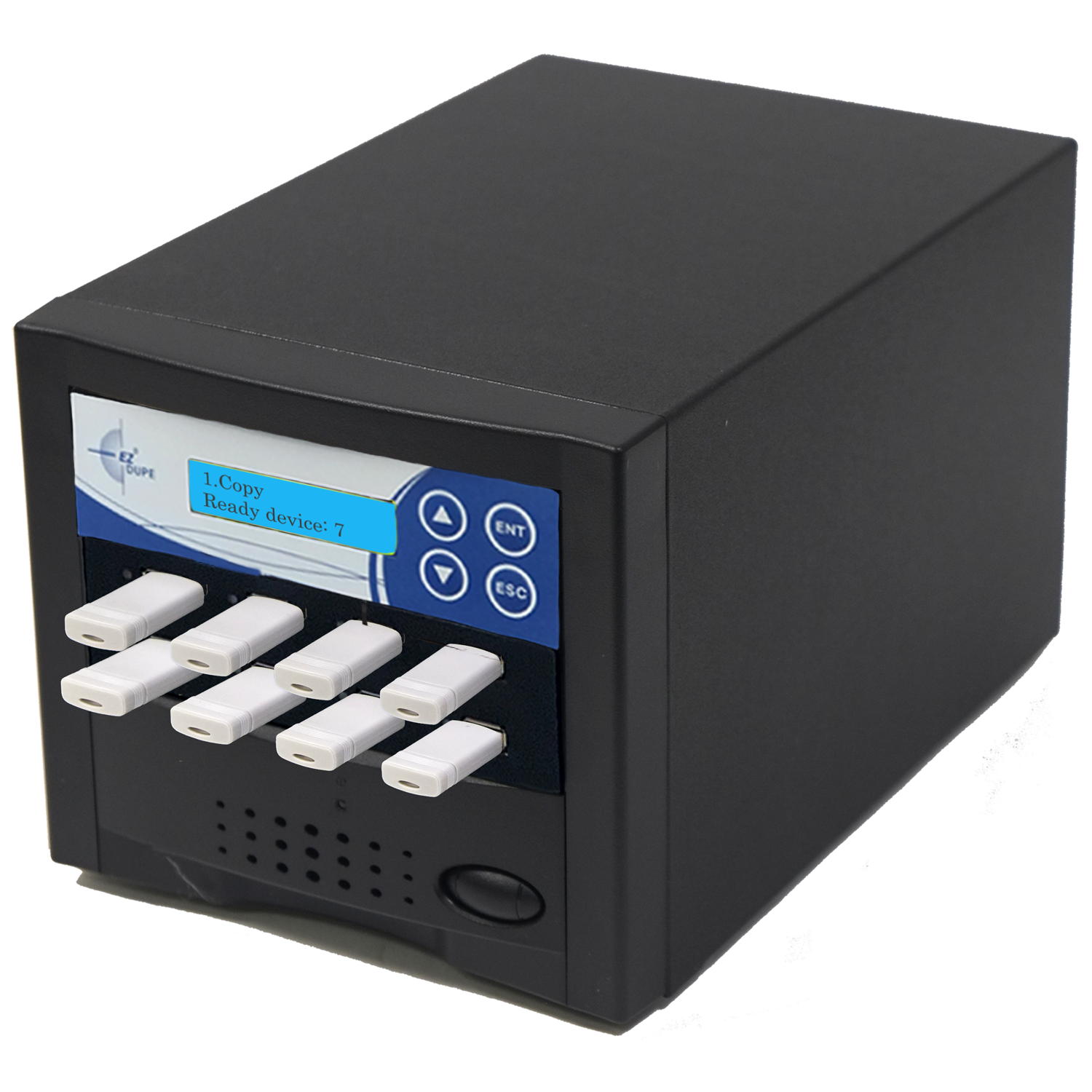 EZ Dupe Xtreme USB Duplicator - 1 to 7 Flash Media Storage Cloner EZDXUSB7T