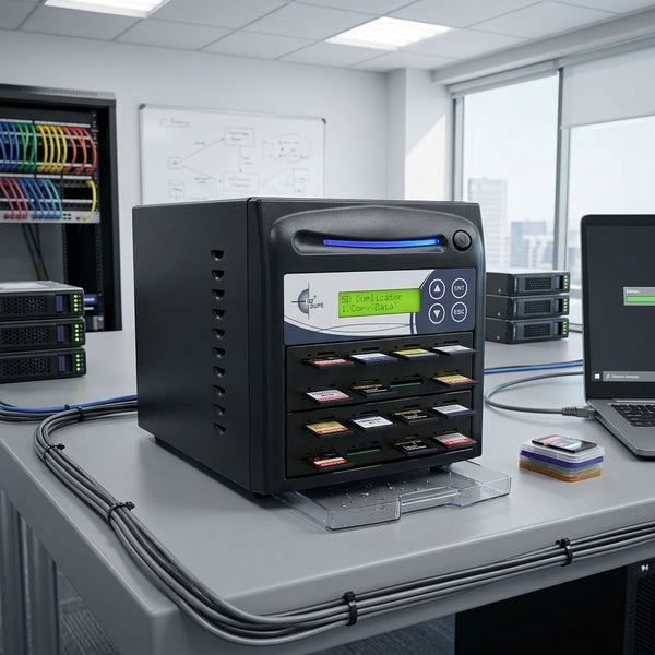 EZ Dupe Pantera 1 to 15 SD / MicroSD / TF Duplicator & Eraser (DoD Compliant)