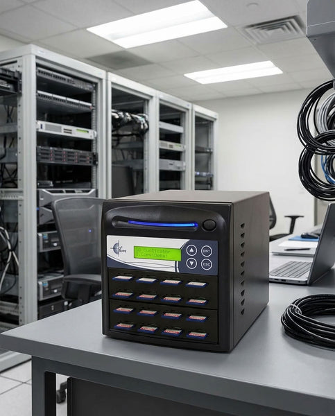 EZ Dupe Pantera 1 to 15 SD / MicroSD / TF Duplicator & Eraser (DoD Compliant)