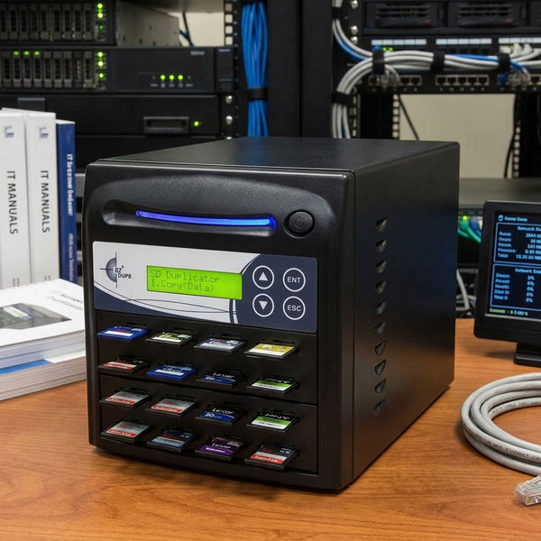 EZ Dupe Pantera 1 to 15 SD / MicroSD / TF Duplicator & Eraser (DoD Compliant)