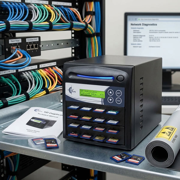 EZ Dupe Pantera 1 to 15 SD / MicroSD / TF Duplicator & Eraser (DoD Compliant)
