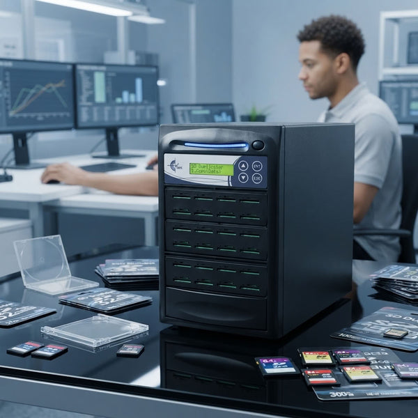 EZ Dupe Pantera 1 to 23 SD / MicroSD / TF Duplicator & Eraser (DoD Compliant)