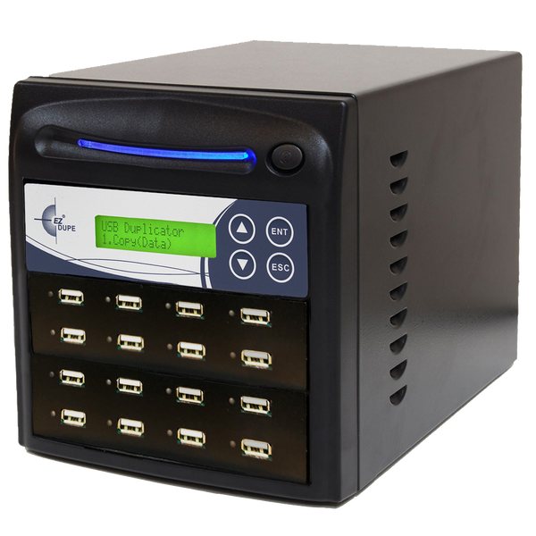 EZ Dupe 1 to 15 USB Duplicator - Flash Media Storage Cloner & Eraser (DoD Compliant) USB Pantera