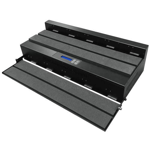 Open Platform 1 to 9 SATA Hard Drive Duplicator -  High Speed HDD Cloner & DoD Eraser (HD9-OP150)