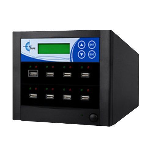 EZ Dupe 1 to 7 USB Duplicator - Flash Media Cloner & Eraser (DoD Compliant) EZDUSB7T