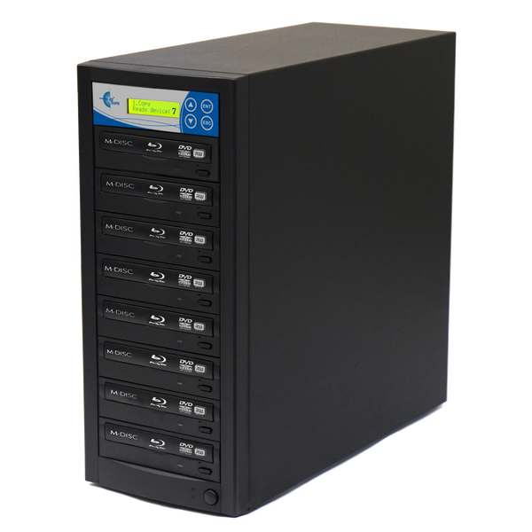 EZ Dupe 1 to 7 Disc / Hard Drive to Disc ISO Duplicator with 1 TB HDD & USB 3.0