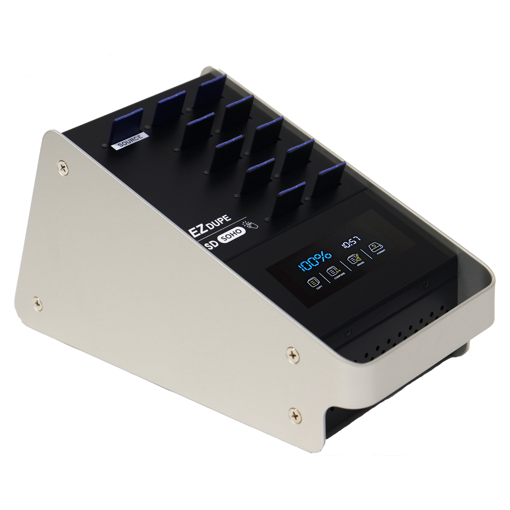 EZ Dupe 1 to 10 SD Duplicator - Multiple MicroSD Micro Secure EZ Dupe 1 to 10 SD Duplicator - Multiple MicroSD Micro Secure